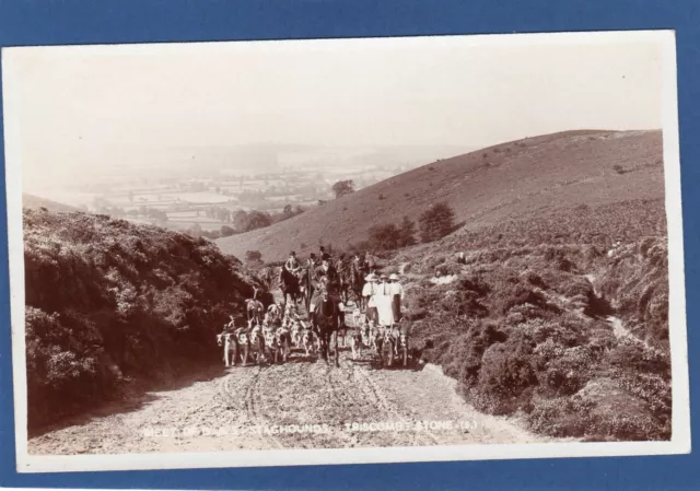 Devon & Somerset Staghounds Stag Hunting Hunt Triscombe Stone Exmoor RP pc Z166