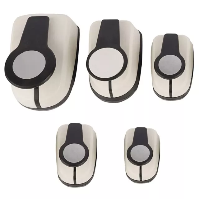 3 Sizes Big Circle Round Paper Craft Hole Punch Tool Kids DIY