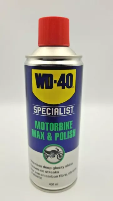 WD-40 Specialist Motorbike Wax & Polish 400ml Spray