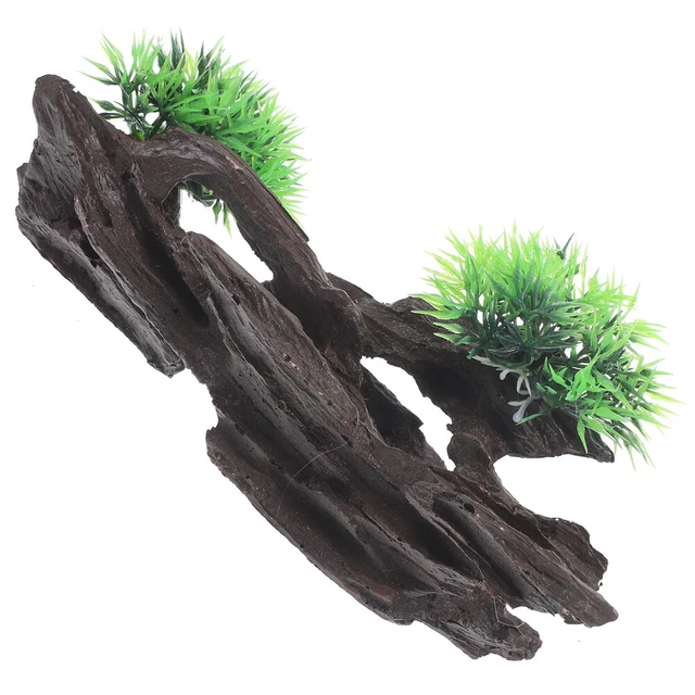 Fish Tank Decors Resin Sunken Wood Desktop Decor Fish Tank Decoration Climbing