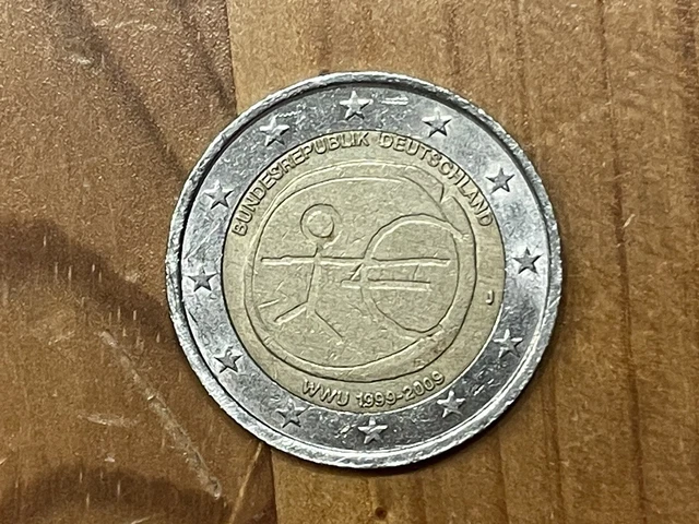 2 Euro Münze Bundesrepublik Deutschland 1999 Bis 2009 Wert picclick.de