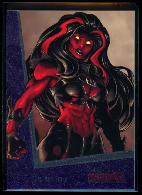 RED SHE-HULK 2013 Rittenhouse Women of Marvel Series 2 #60 *Quantity*