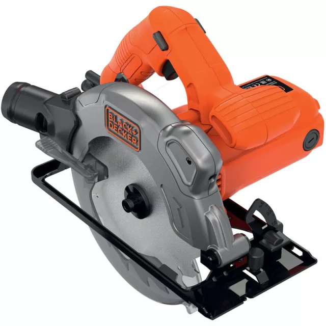 BLACK AND DECKER 190mm Circular Saw 1250w Laser Sight Guide Bevel Cut CS1250L GB 69.55 PicClick UK