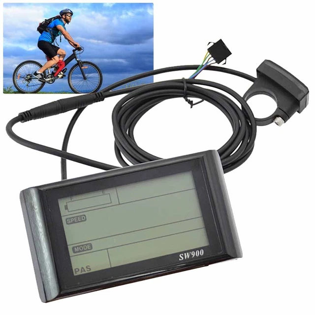 SW900 LCD-DISPLAY METER Control Panel 24-72V For E-Bike Electric ...