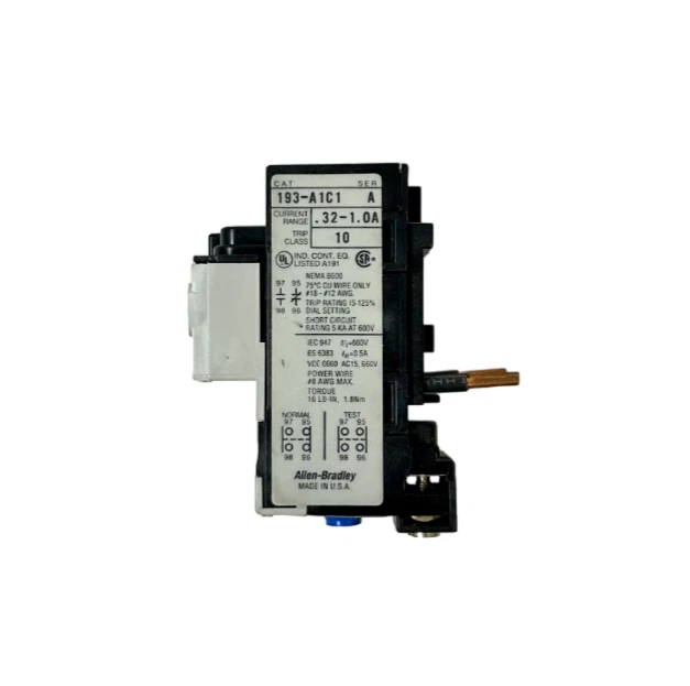 Allen Bradley 193-A1C1 Bulletin 193 IEC Overload Relay New No Box