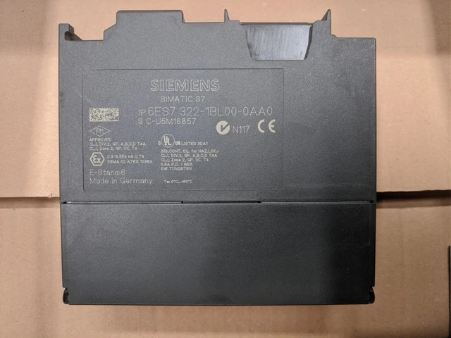 Siemens S7-300 6ES7 322-1BL00-0AA0 / 6ES73221BL000AA0 Modulo espansione PLC