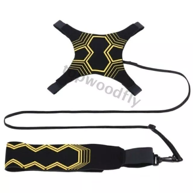 Adjustable Football Kick Trainer   Soccer Ball Training Aid with Elastic Belt