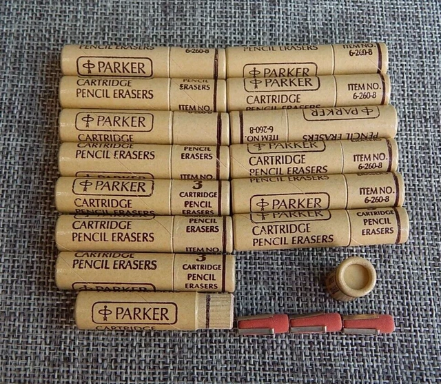 VINTAGE PARKER PEN Mechanical Pencil Erasers Refills 1701 9.99 PicClick