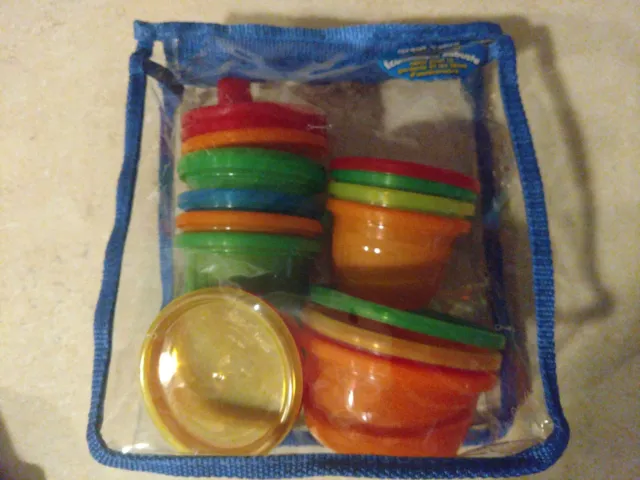 Paquete de tazas desechables cubiertos para sorber para bebés niños pequeños