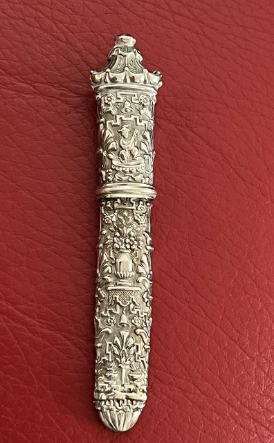 Porte-aiguille En Argent Sterling - Vintage - Occasion Avec Usure Du Temps