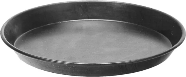 Pizzablech Blaublech Schwarzblech ∅ 28 cm oben Pizza Blech  Runde Backform
