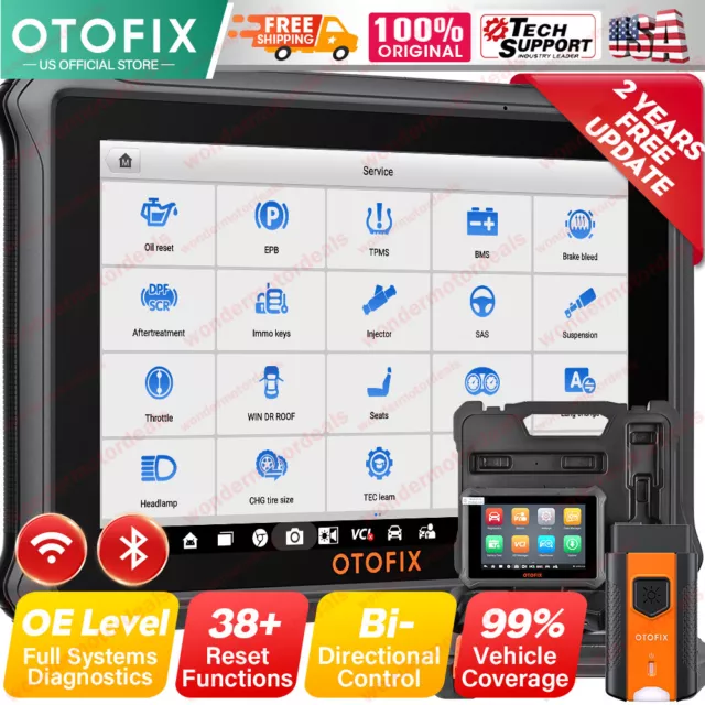 Autel OTOFIX D1 Lite OBD2 Scanner Wireless Diagnostic Tool Full System As MK808