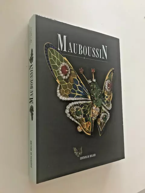 Livre Joaillerie Mauboussin M. De Cerval Editions Du Regard 1992 Avec Envoi