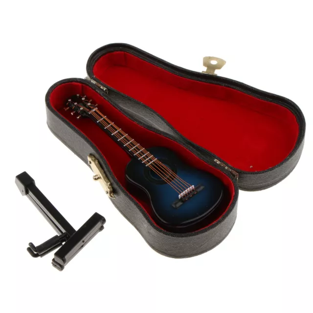 Dolls House Miniature 1/12th Scale Guitar Musical Instruments for Music Room