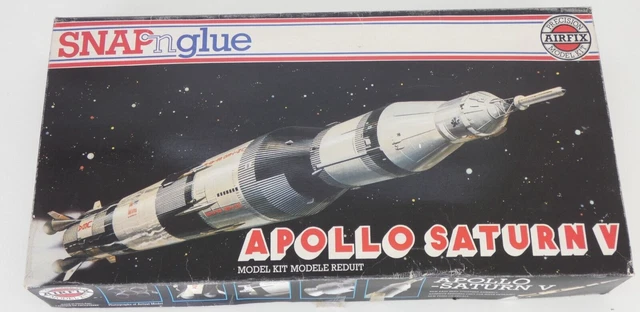 AIRFIX NASA APOLLO Saturn V 1:144 aus den 80ern Modell mit Anleitungen EUR 42,99 - DE