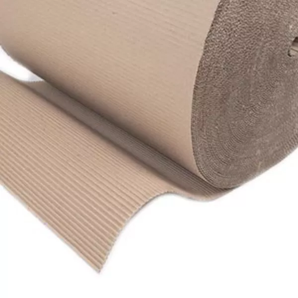 3x Large Corrugated Cardboard Paper Rolls 1200mm (47") x 75m Packing Wrapping