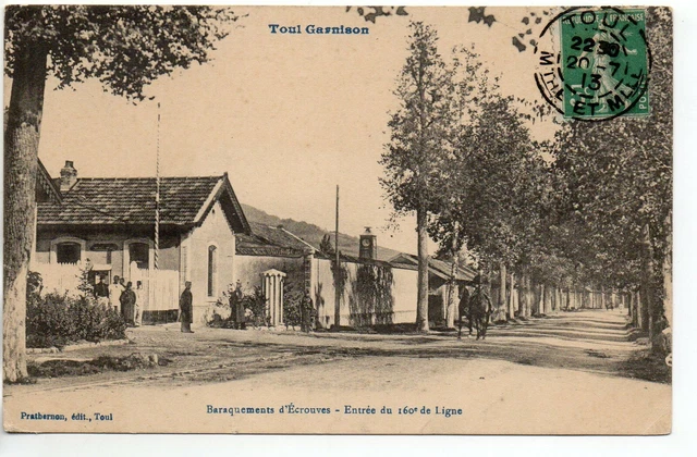CROUVES - Meurthe and Moselle - CPA 54 - view of the barracks - 160th barracks