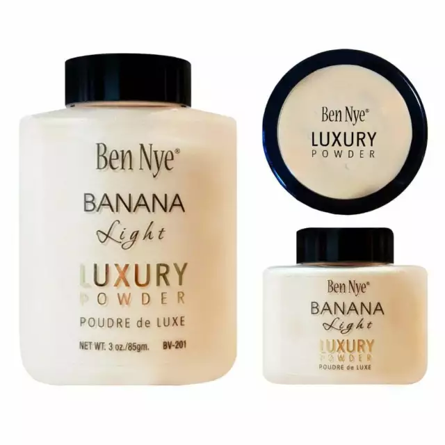 Ben Nye Luxury Banana Light Powder .92oz/1.5oz/3oz