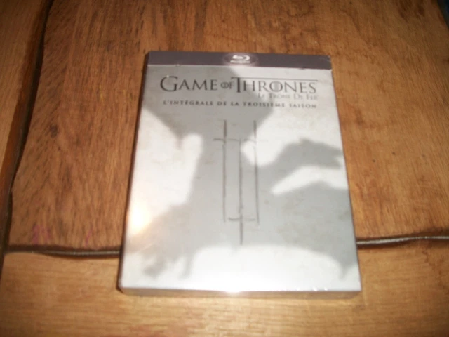COFFRET BLU RAY, game of thrones, intégrale saison 3, neuf EUR 5,99