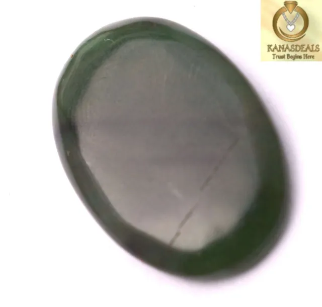 14.7 Cts Green Onyx Cabochon Astounding Loose Gemstone 27*15 mm CTS-14031