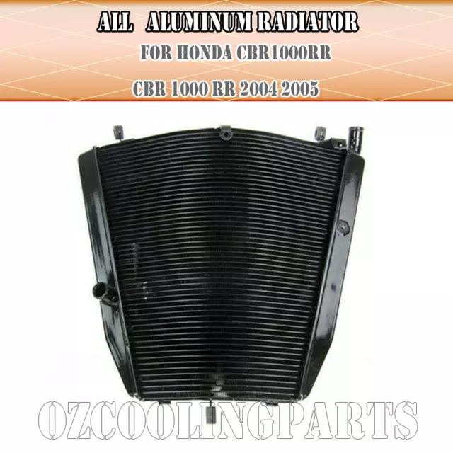 motorcycle ALL Aluminium Radiator For 2004 2005 Honda CBR1000RR CBR 1000 RR NEW