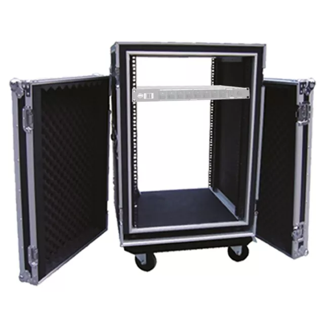 ProX T-10RSP 10U Space Shockproof Amp Rack ATA Flight Case idjnow