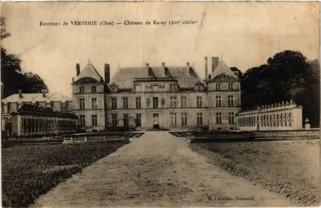 CPA AK Env. de VERBERIE-OISE Chateau de Raray (423936)