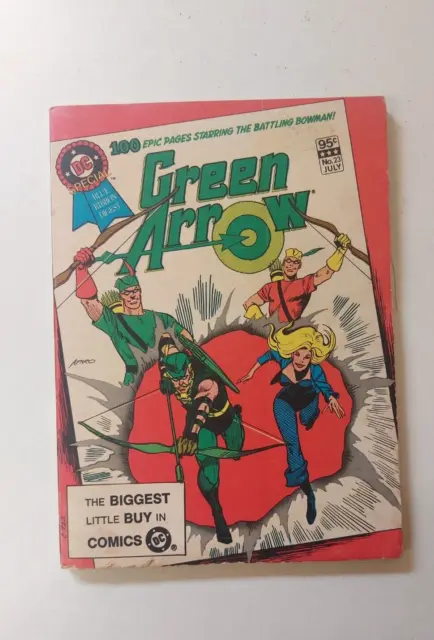 DC Special Blue Ribbon Digest Green Arrow 23 Pocket Comic Book 1982 Best Of DC