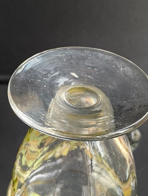Ancienne carafe emaillee LEGRAS décor floral art nouveau 11
