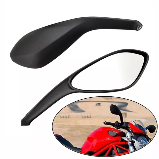 Rear Side View Mirrors For DUCATI Monster 695/696/796/1100 Streetfighter/S/848