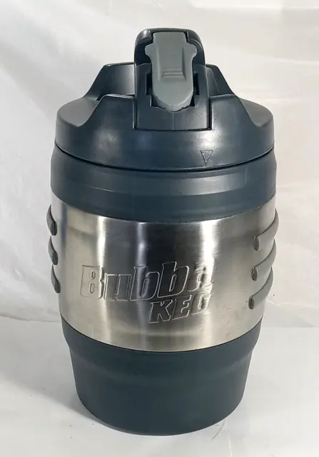Bubba Keg 72oz Cooler Stainless Steel & Black large Insulated Thermos w/Spout