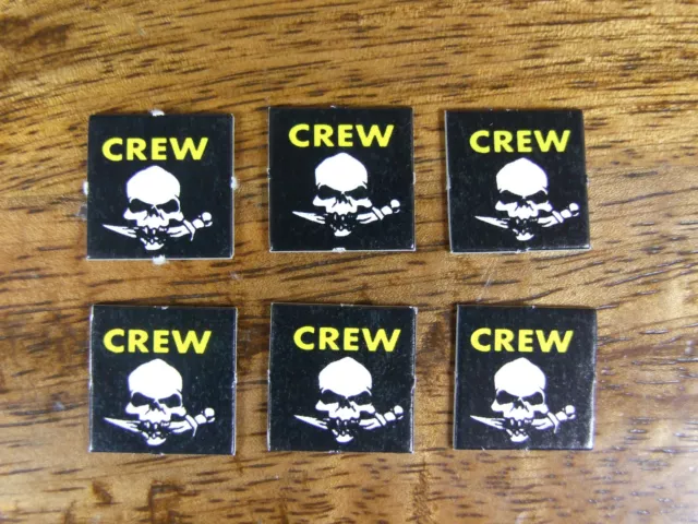 Oop Man O War Counters Tokens Crew X 6 (286)