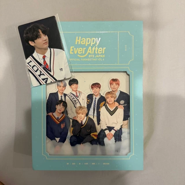 bts happy ever after DVD トレカ　ジョングク BTS JUNGKOOK HAPPY Ever After DVD 3 Disc Set Official Photobook
