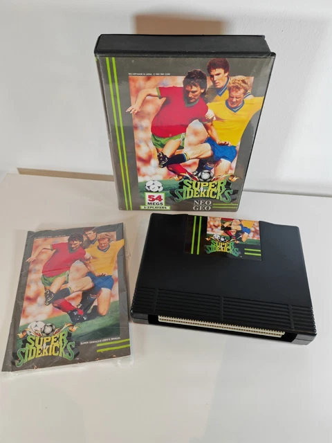 TOKUTEN OH / SUPER SIDEKICKS NEO-GEO AES JAPAN  COMPLETE Box Damage 4964808100521
