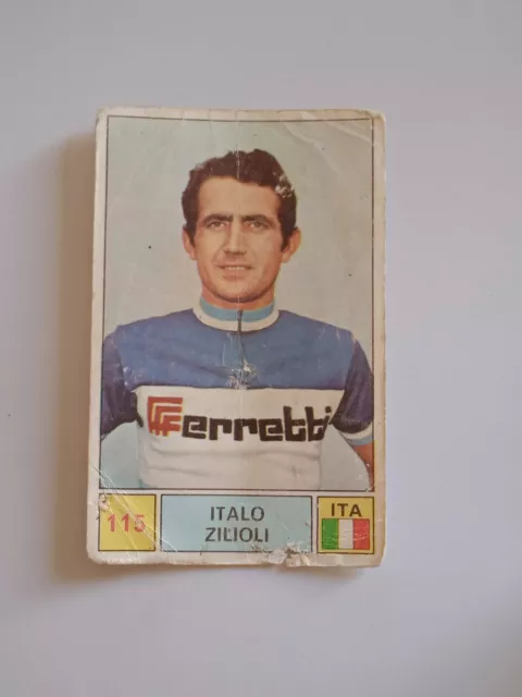 1971 Panini Sprint Ciclismo Cycling Italo Zilioli Italy #115 Valida