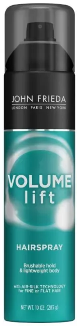 John Frieda Volume Lift Hairspray for Fine Hair, 10 oz