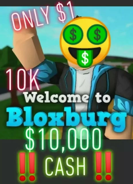 💰500k Bloxburg Cash, ⚡FAST, 💸Value, ✔️100% SAFE