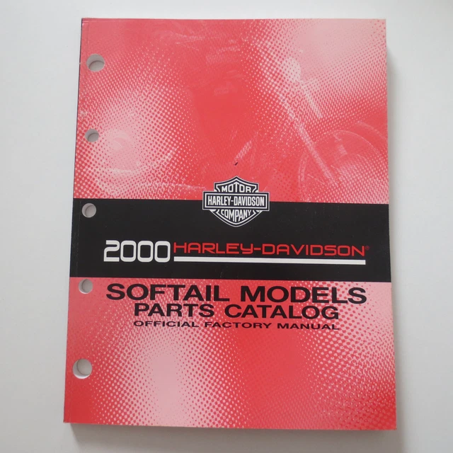 ORIGINAL PARTS CATALOG Parts Catalog HarleyDavidson Softail Models