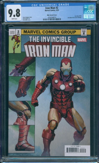 The Invincible Iron Man #2 CGC 9.8 Tales of Suspense #39 1963 Homage Marvel 2023