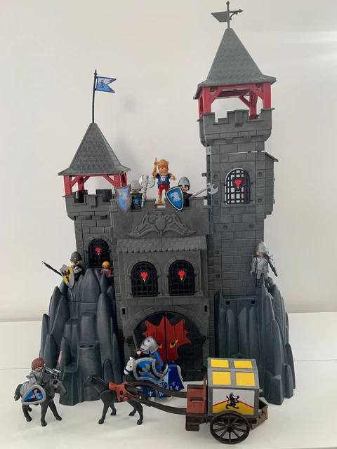 Pièce Playmobil Château Du Dragon Rouge – Petit Rocher D'occasion Pour Compléter Votre Collection