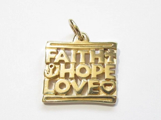 James Avery Faith Hope Love Bracelet Retired 2024 www.investments.diamonds