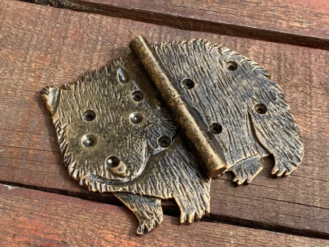 Animal Hinge Wombat Hardware Door Handle Zoo Lock Blacksmith Hand Forged Shutter
