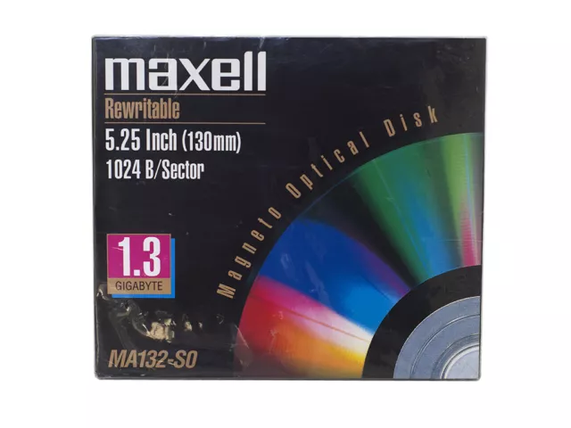 Maxell MA132-S0, 5.25 inch 1024 1,3GB - Magneto Optical Disk