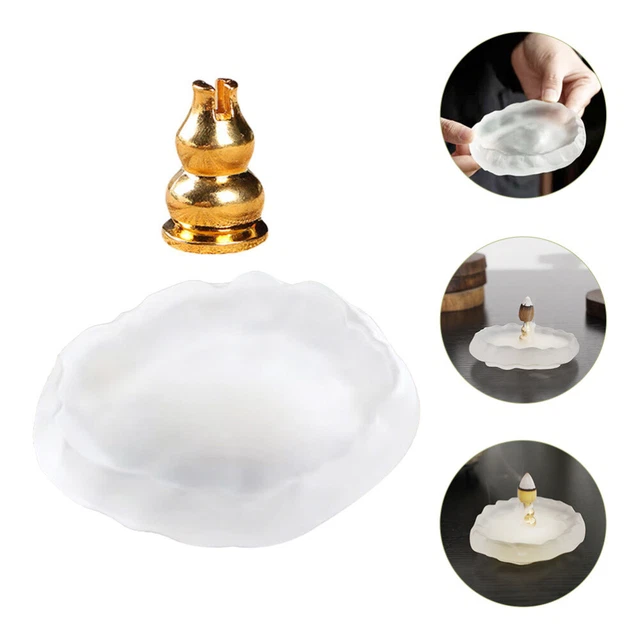 Bruciatore incenso incenso catturatore aroma bruciatore ottone porta incenso ottone interno
