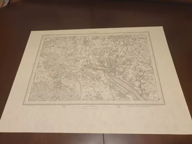 Southampton map Historic 1877 Vintage Reprint great for framing ordnance survey