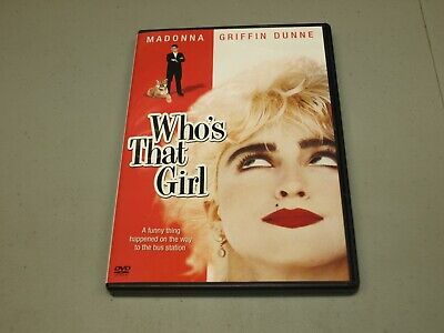 Who's That Girl (DVD, 1987) Madonna / Griffin Dunne  RARE