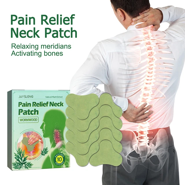 10pcs Muscle Sprain Medicine Sticker Portable Wormwood Convenient Body Massage F 5