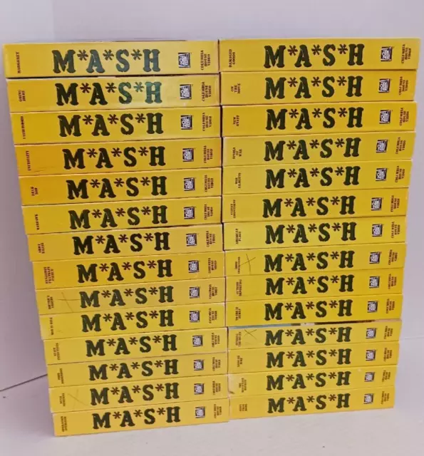 MASH Collector's Edition - Set of 28 VHS Cassette Tapes - Columbia House Video