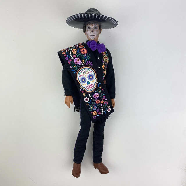 KEN BARBIE DOLL Dia De Los Muertos 2021 Day of The Dead Doll Mattel