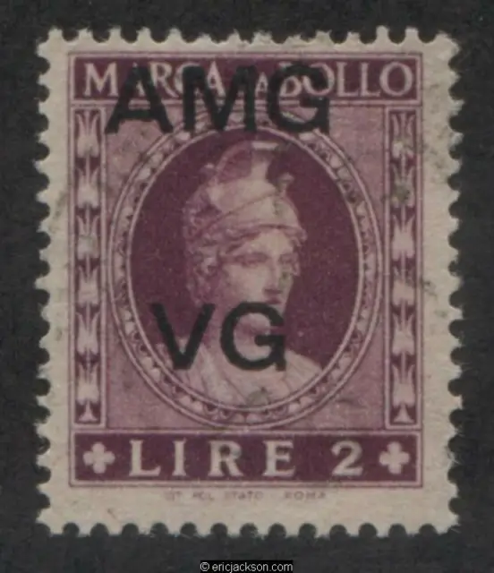 AMG Venezia Giulia Fiscal Revenue Stamp, VG F2 used, F-VF